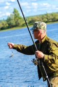 Соревнования по спортивной ловле рыбы на поплавочную удочку. Июль, 2015
